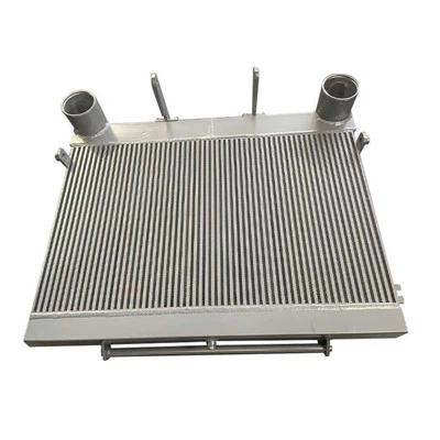 Air Compressor pyès rezèv lwil oliv pi fre radyatè lè echanjeur chalè